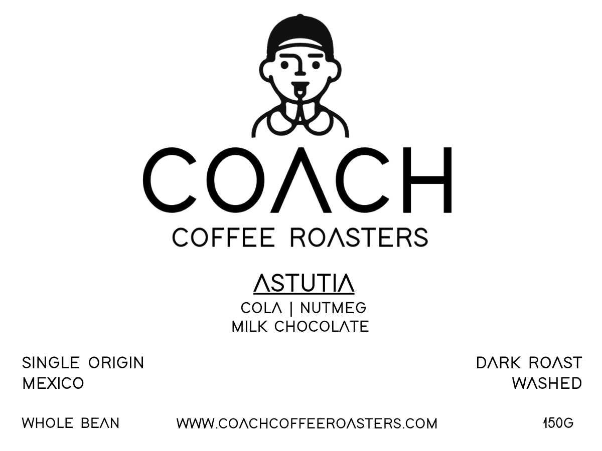 Astutia | Dark Roast | Whole Bean | 6 oz