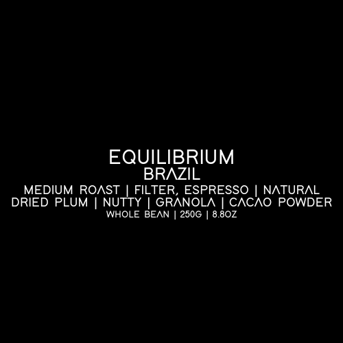 Equilibrium | Medium Roast | Whole Bean | 8.8 oz